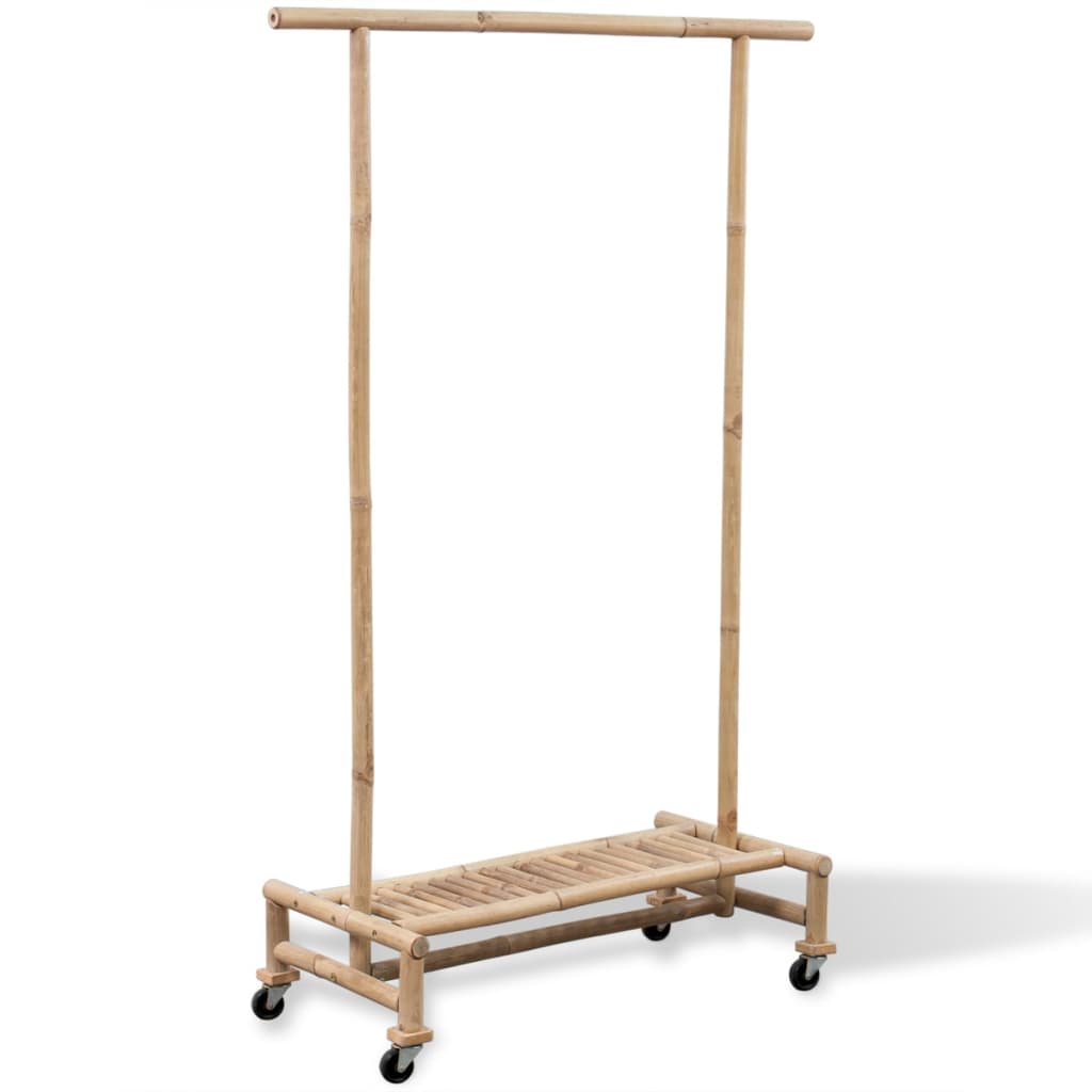 Clothes Rack | Bamboo | Portable | Bamboo Clothes Rack | Rectangular