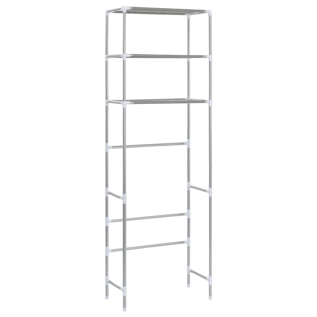 Storage Rack Over Toilet | Silver