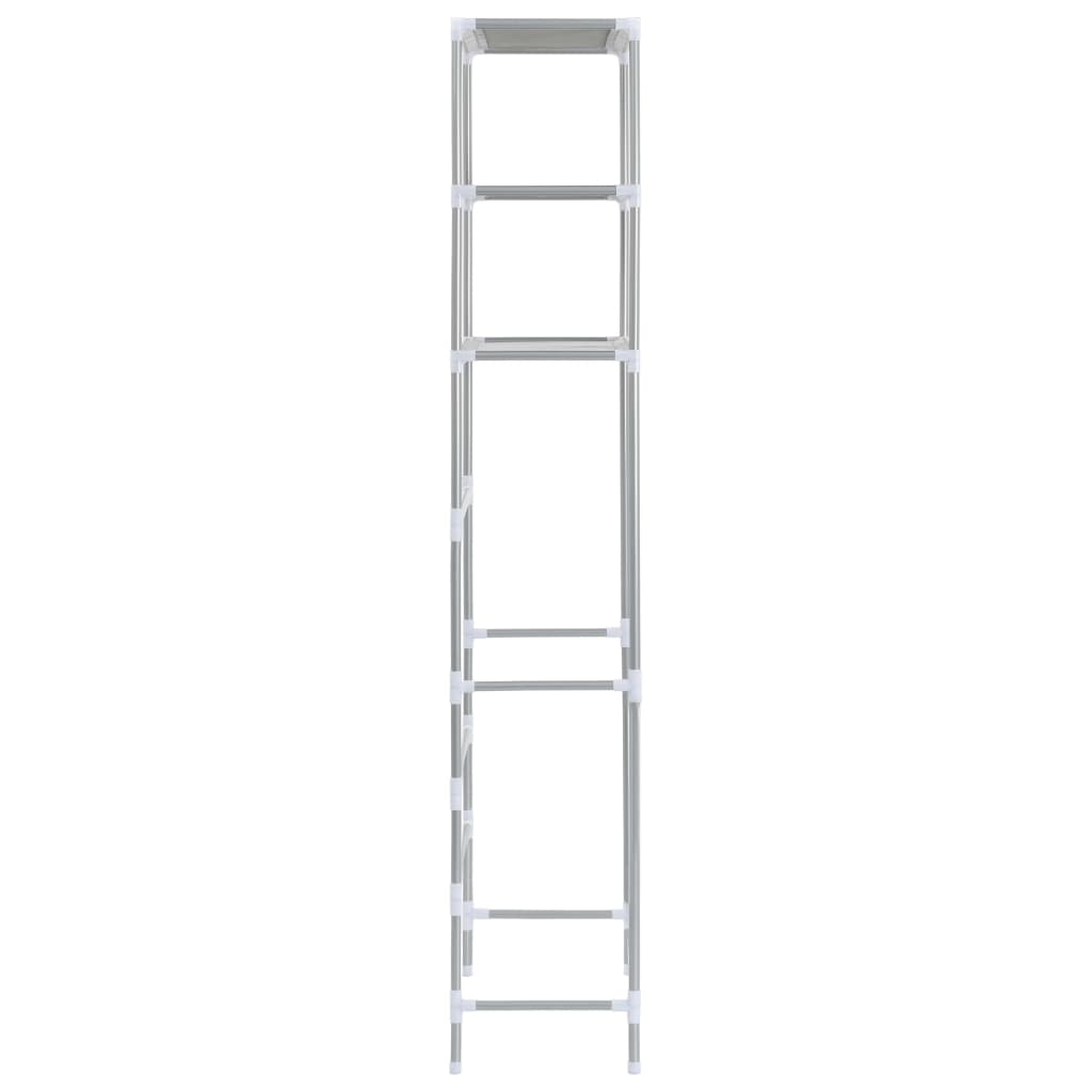 Storage Rack Over Toilet | Silver