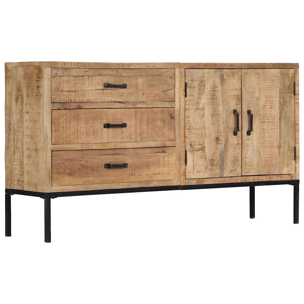 Sideboard 140x35x75 cm Solid Mango Wood