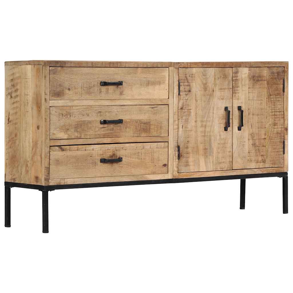 Sideboard 140x35x75 cm Solid Mango Wood