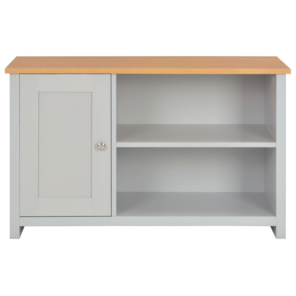 TV Cabinet | Grey | Engineered wood | 95x39x58 cm | TV Stand
