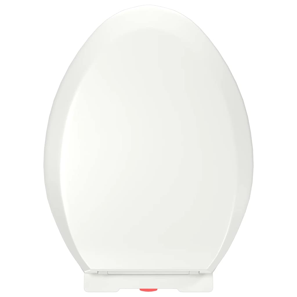 Soft-close Toilet Seat with Quick-release Design White