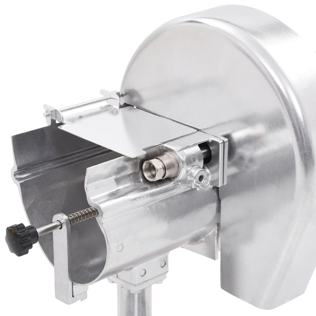 Manual Vegetable Cutter Silver 22x44.5 cm Aluminum