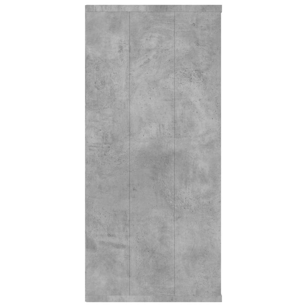 Book Cabinet | Concrete grey | Engineered wood | 66x30x98 cm