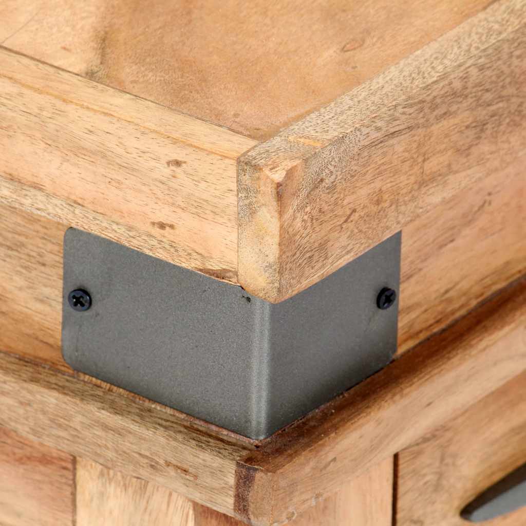 Bedside Cabinet | Natural Wood | Solid Acacia wood | 40 x 30 x 51 cm