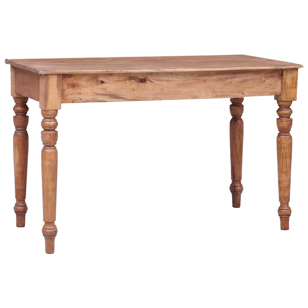 Desk with Drawers 117x57x75 cm Solid Mahogany Wood