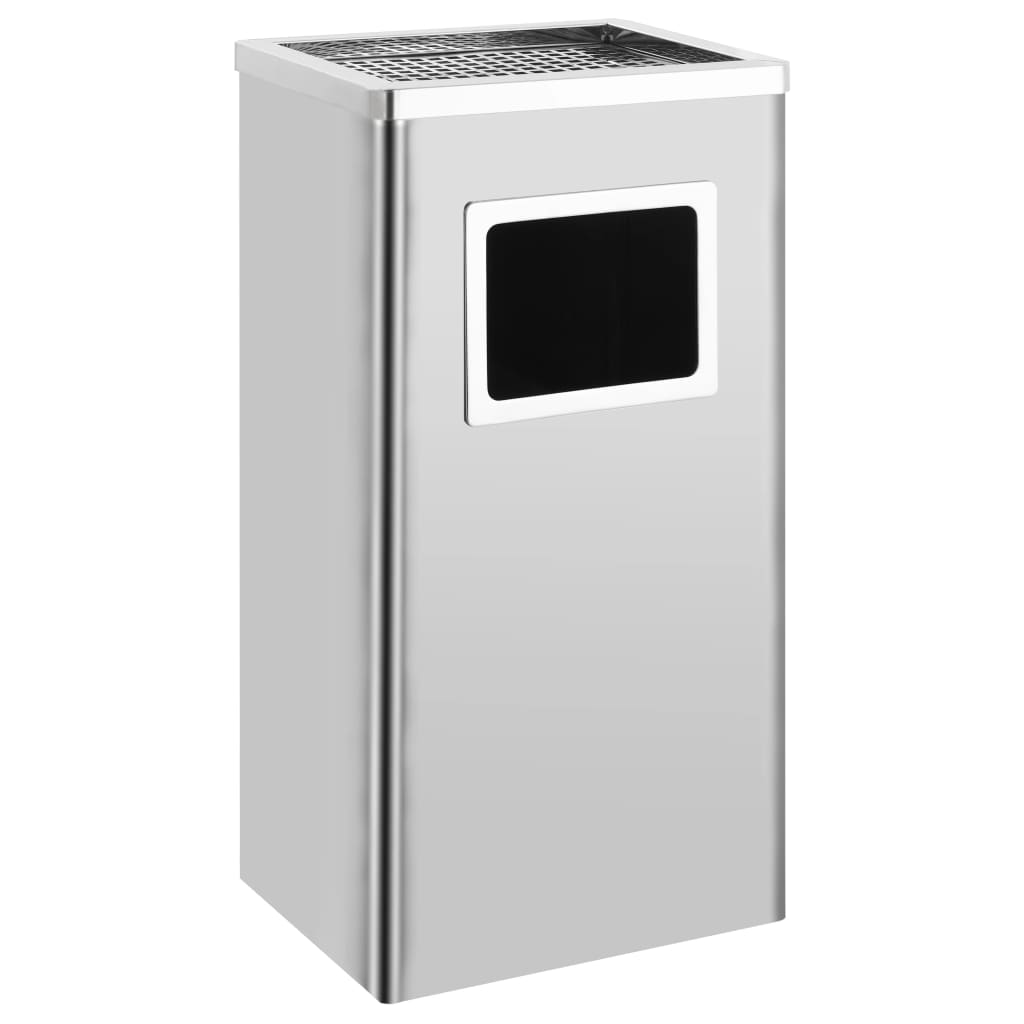 Ashtray Dustbin 45 L Stainless Steel