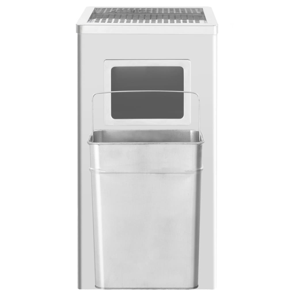 Ashtray Dustbin 45 L Stainless Steel