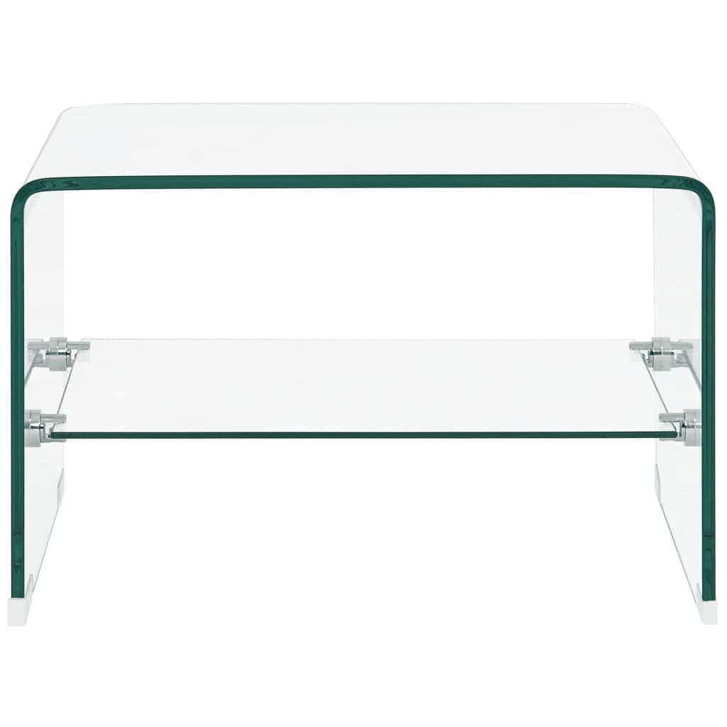 Coffee Table | Clear | Tempered safety glass | Compact | Coffee Table