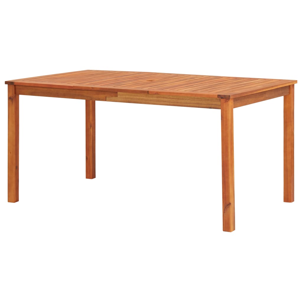 Dining Table | Natural | Solid Acacia Wood | 150 x 90 x 74 cm | Hardwood
