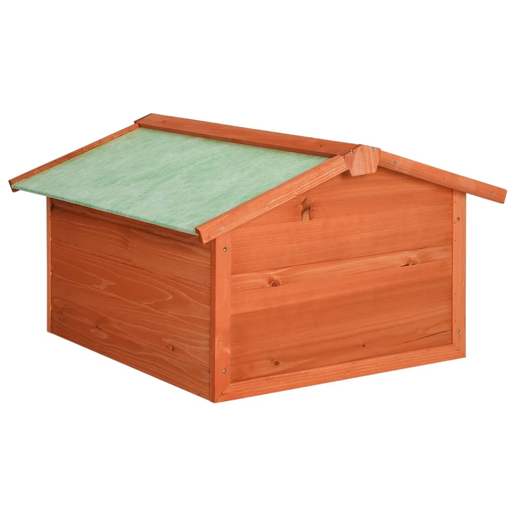Lawn Mower Garage | Brown, Green | Solid Firwood, Plywood | Medium