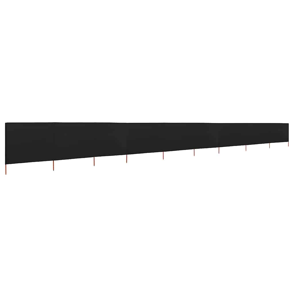 Wind Screen | Black | Non-woven fabric, Wood | Extra Long | Foldable