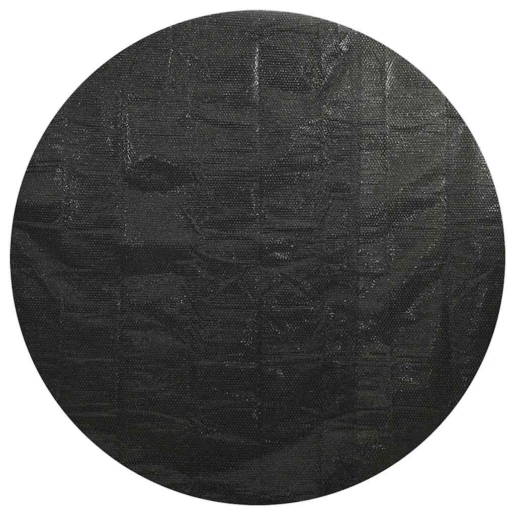 92158 vidaXL Pool Cover Black 455 cm PE