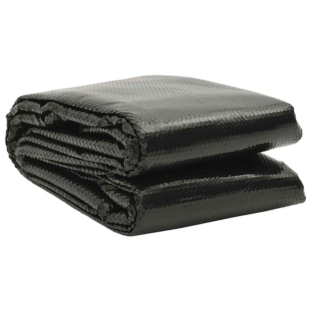 Pool Cover | Black | Polyethylene with air chambers | 400 x 200 cm