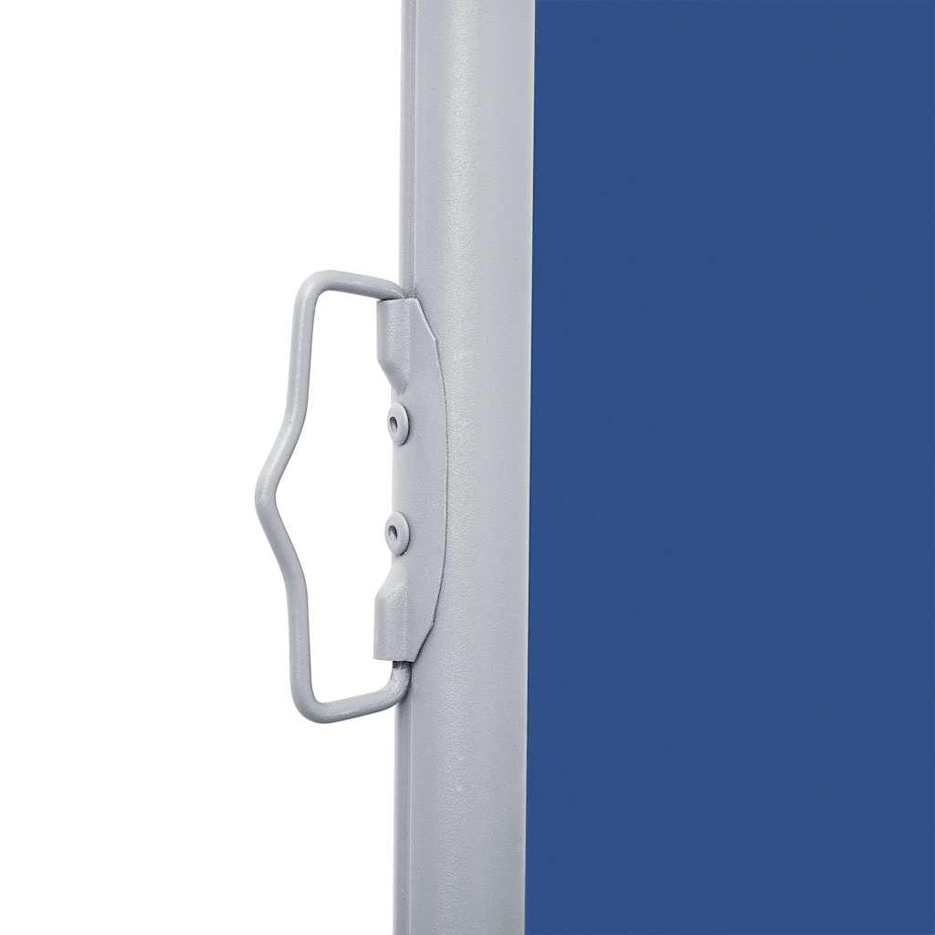 Retractable Side Awning Blue 100x600 cm