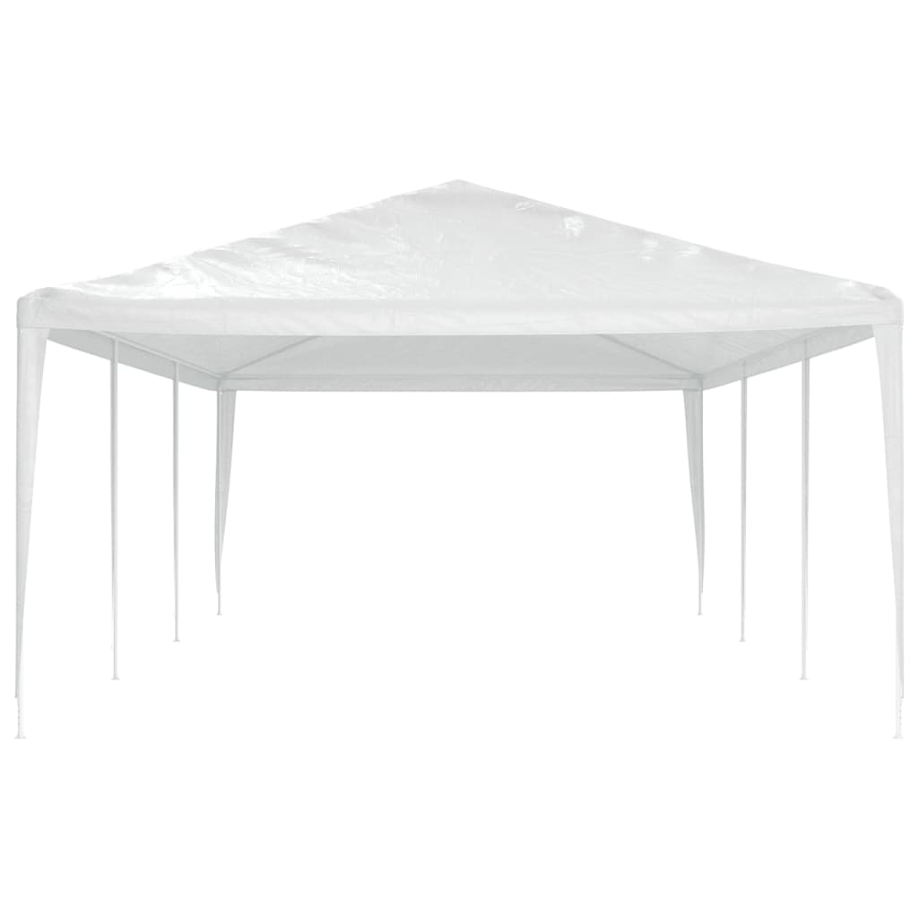 Party Tent | White | Polyethylene roof, Iron frame | Large | Durable