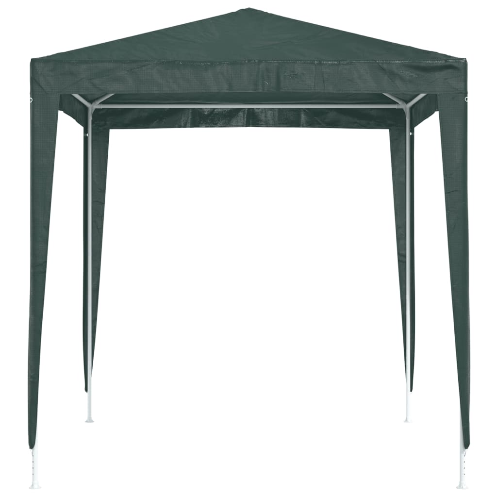 Party Tent | Green | PE (polyethylene) canopy, steel frame | 2x2 meters