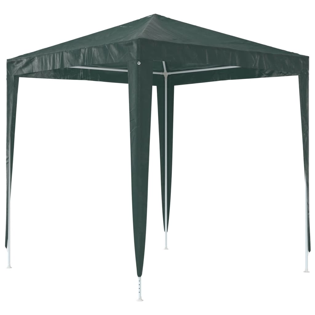 Party Tent | Green | PE (polyethylene) canopy, steel frame | 2x2 meters