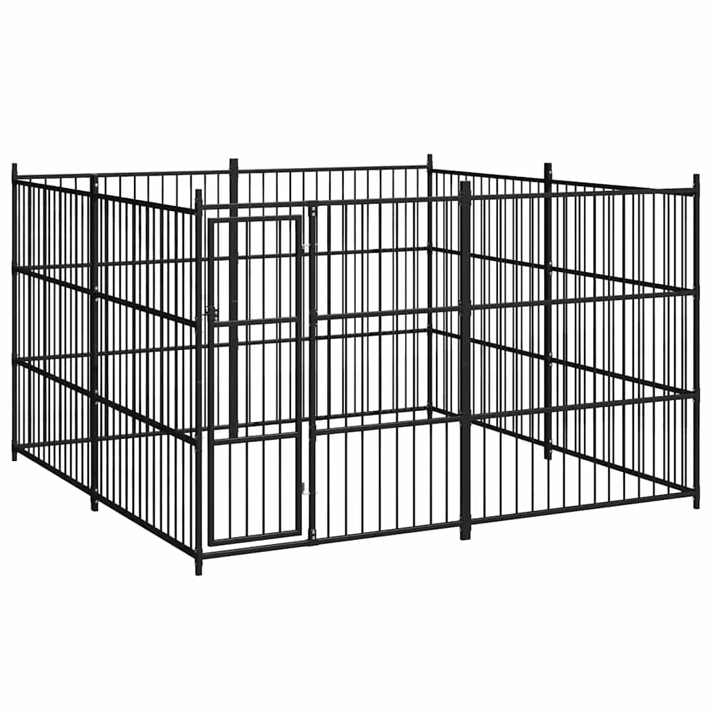 Outdoor Dog Kennel 300x300x185 cm