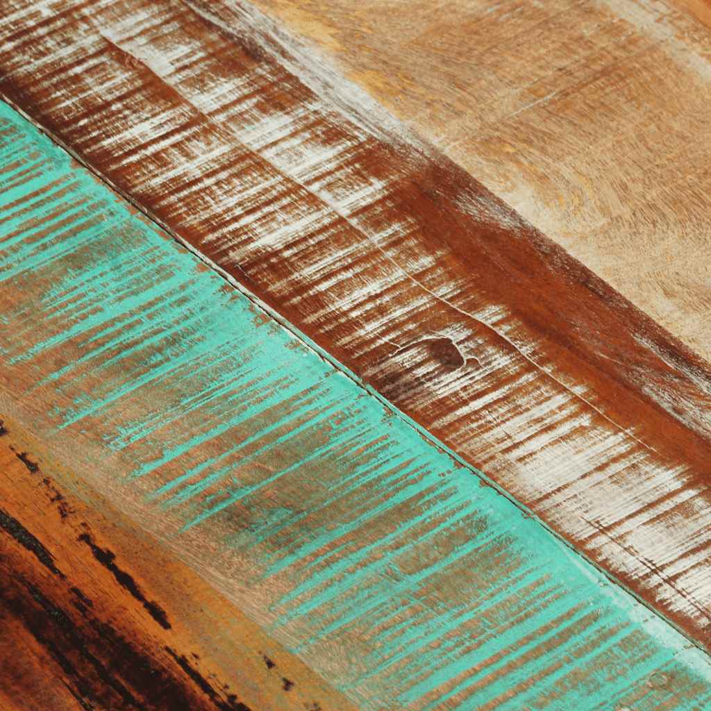 Rectangular Table Top 60x140 cm 15-16 mm Solid Reclaimed Wood