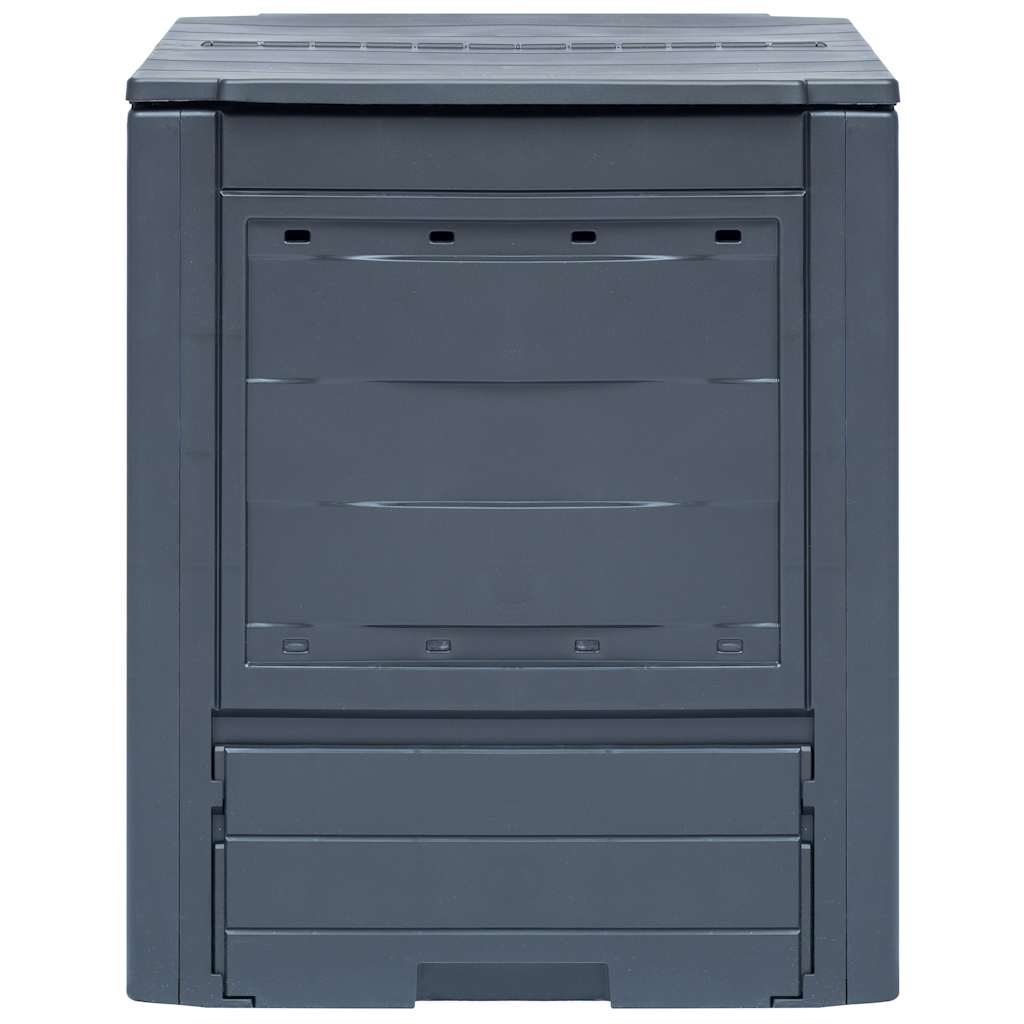 Garden Composters 2 pcs Grey 60x60x73cm 520 L