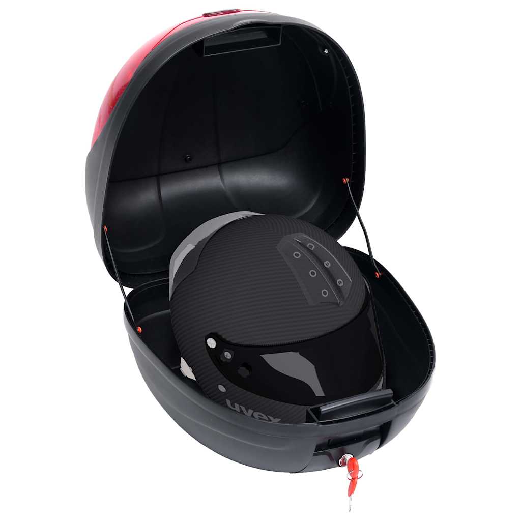 150669 vidaXL Motorbike Top Case 35 L for Single Helmet