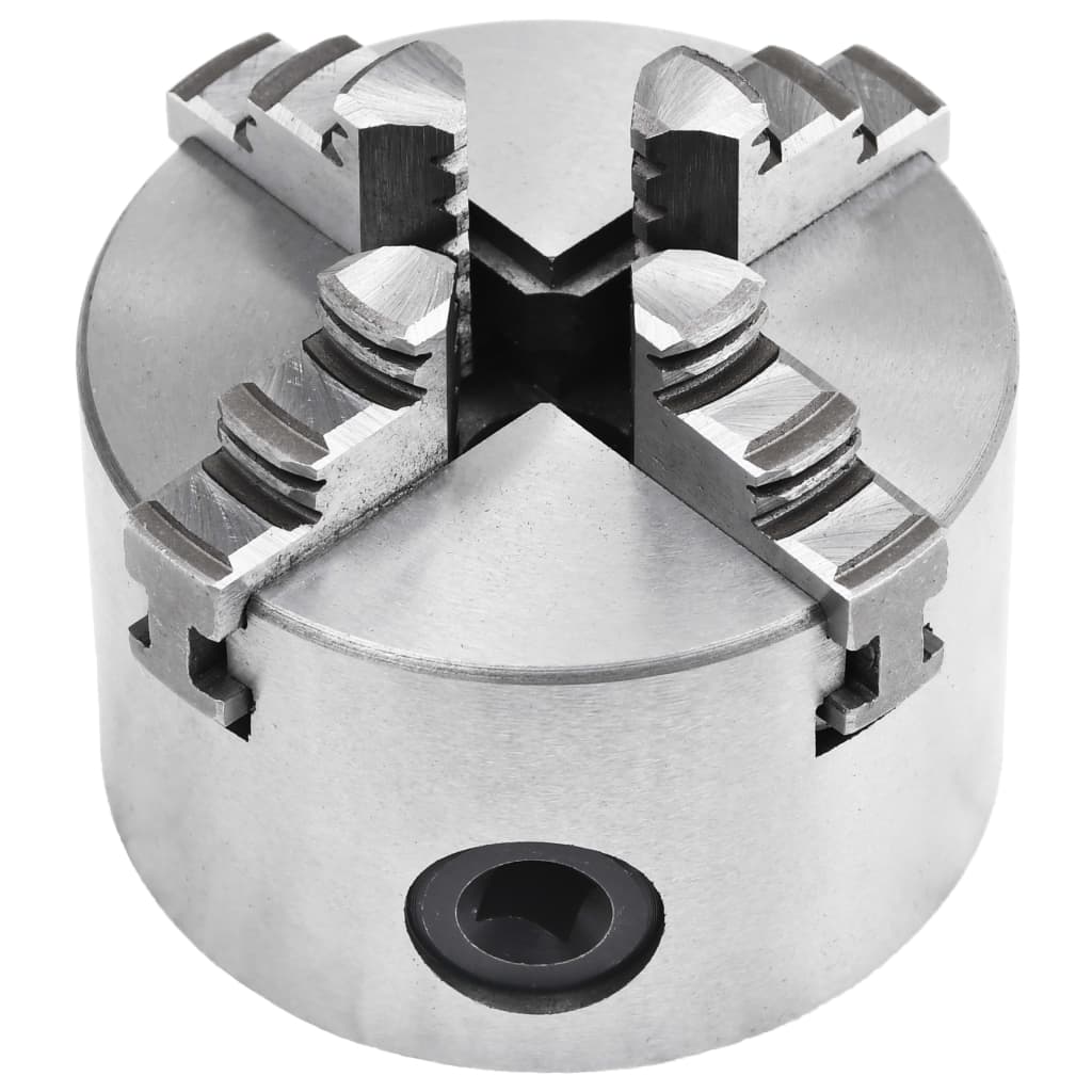 4 Jaw Self-Centering Lathe Chuck 80 mm Steel K12 80
