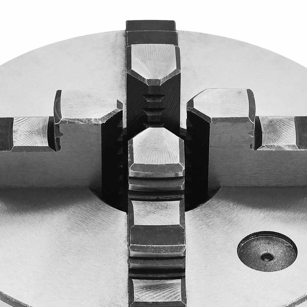 4 Jaw Self-Centering Lathe Chuck 160 mm Steel K12 160