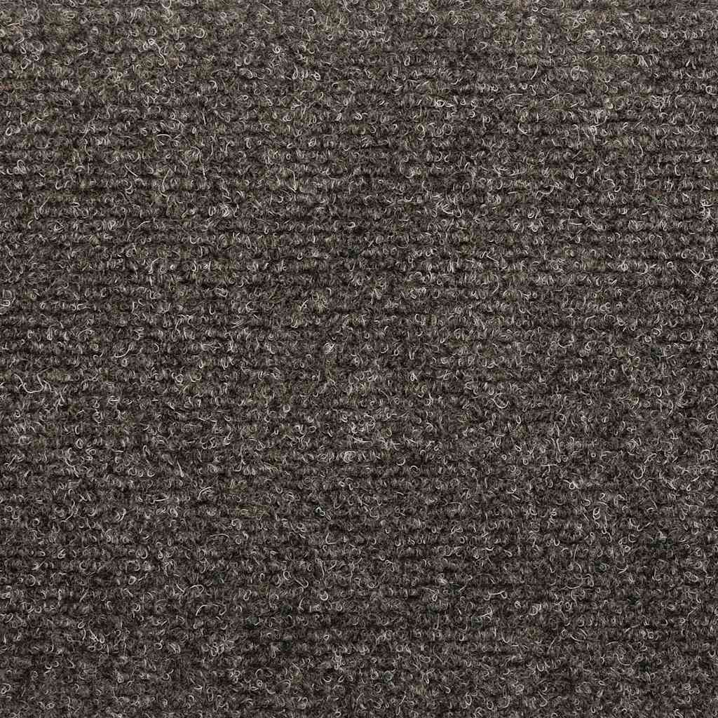 Stair Mats Self-adhesive 15 pcs 56x17x3cm Anthracite Half Round