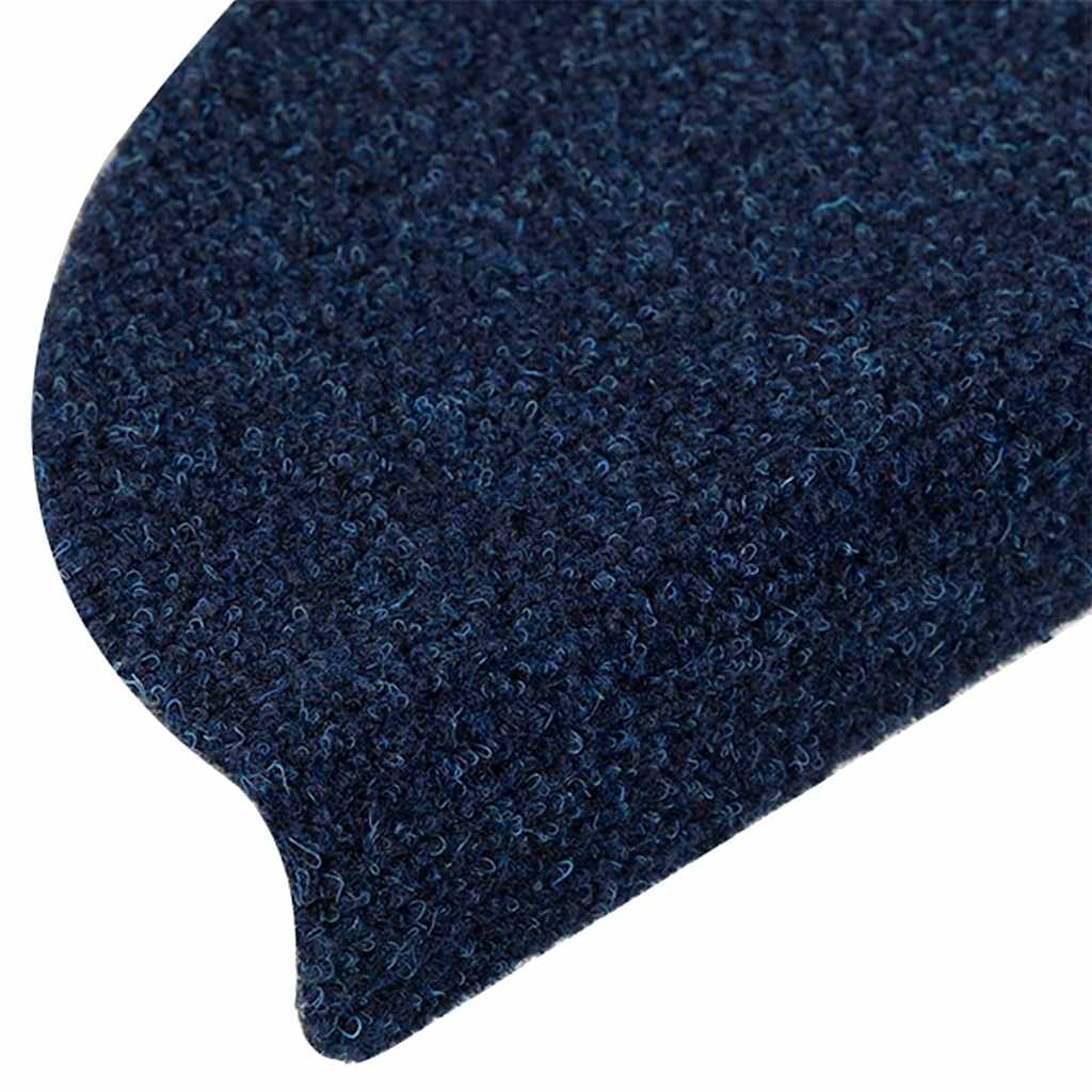 Stair Mat | Set of 15 | Navy | Needle-punched fabric (100% PP)