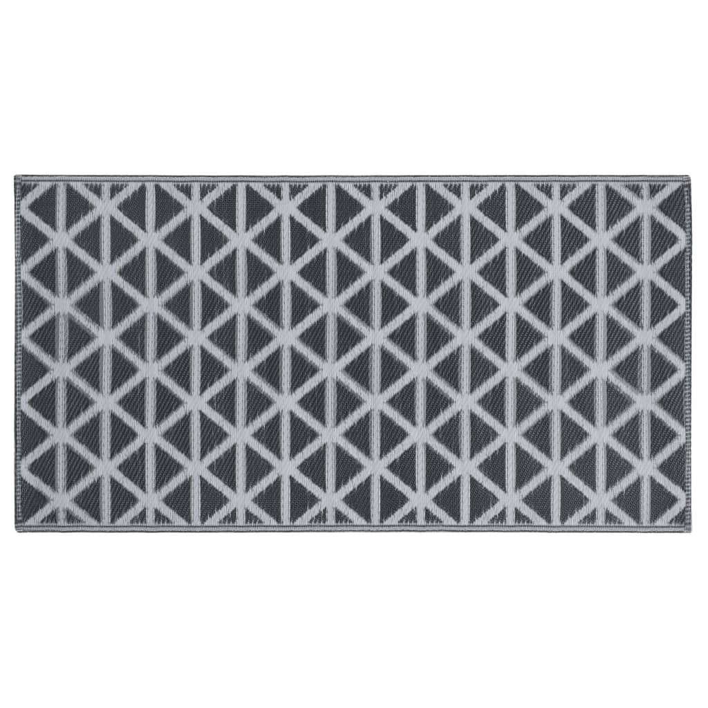 Outdoor Carpet ARAKIL Black 160x230 cm PP