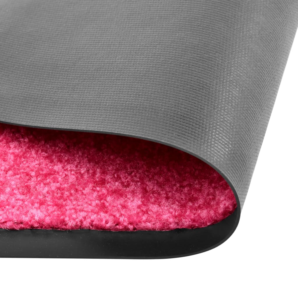 Doormat Washable Pink 60x90 cm