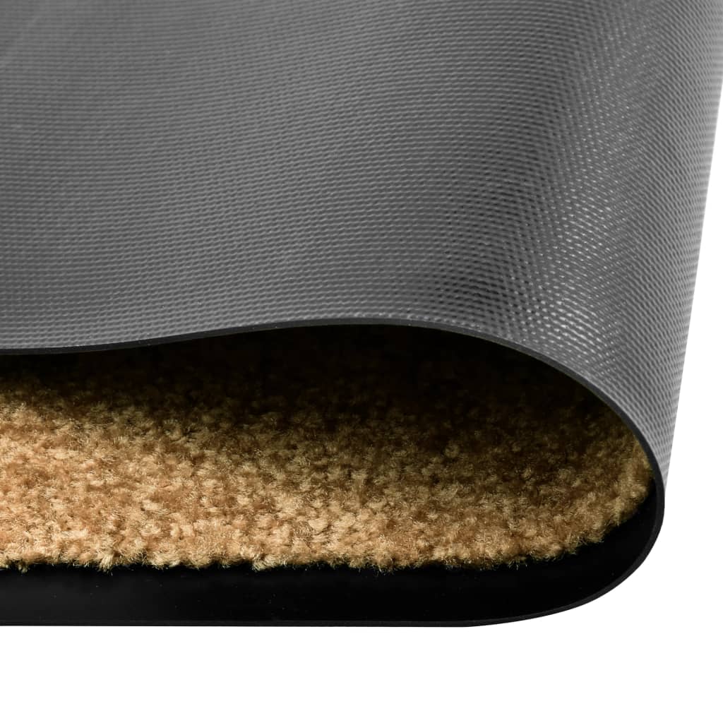 Doormat Washable Cream 120x180 cm