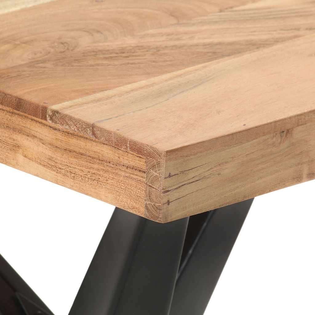 Dining Table 120x60x76 cm Solid Acacia Wood
