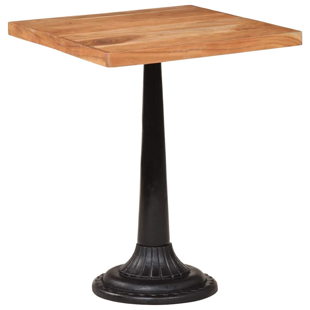 321091 vidaXL Bistro Table 60x60x76 cm Solid Acacia Wood