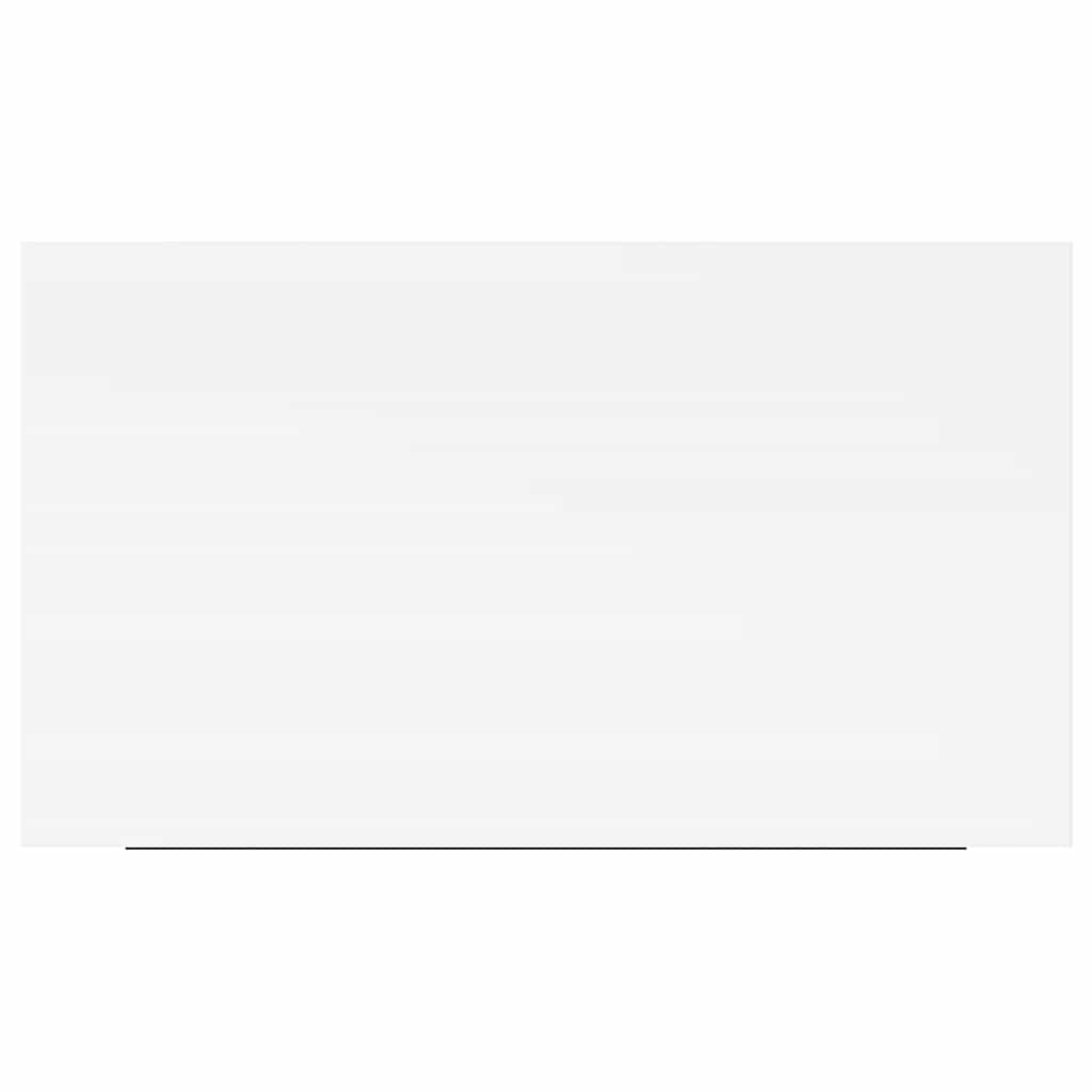 Floating Wall Shelf White 40x23.5x3.8 cm MDF