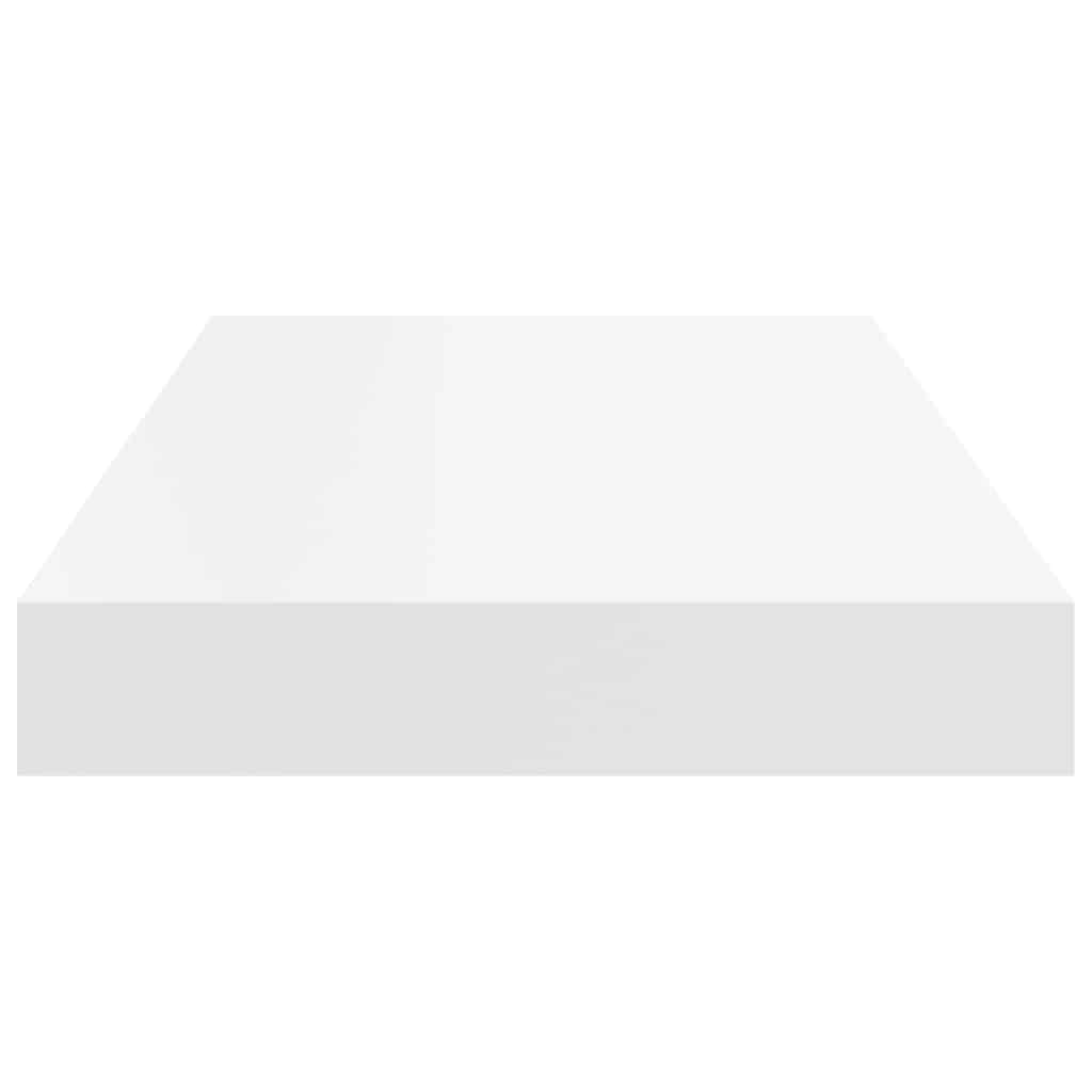Floating Wall Shelves 4 pcs White 50x23.5x3.8 cm MDF