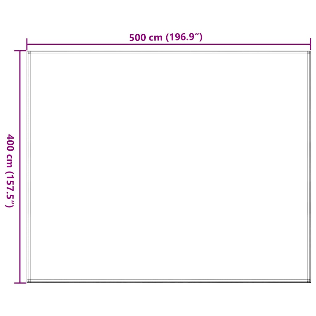 Tent Carpet 400x500 cm Beige