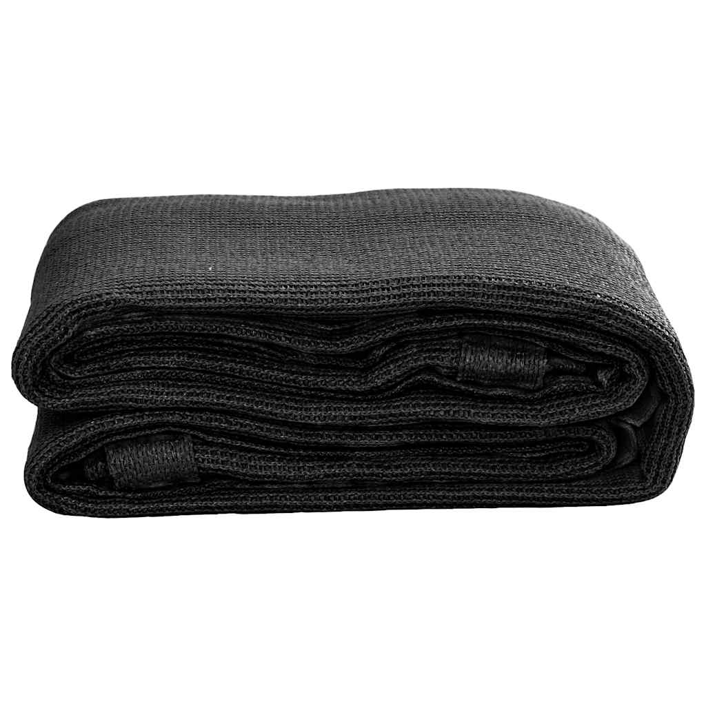 Tent Carpet 200x400 cm Black