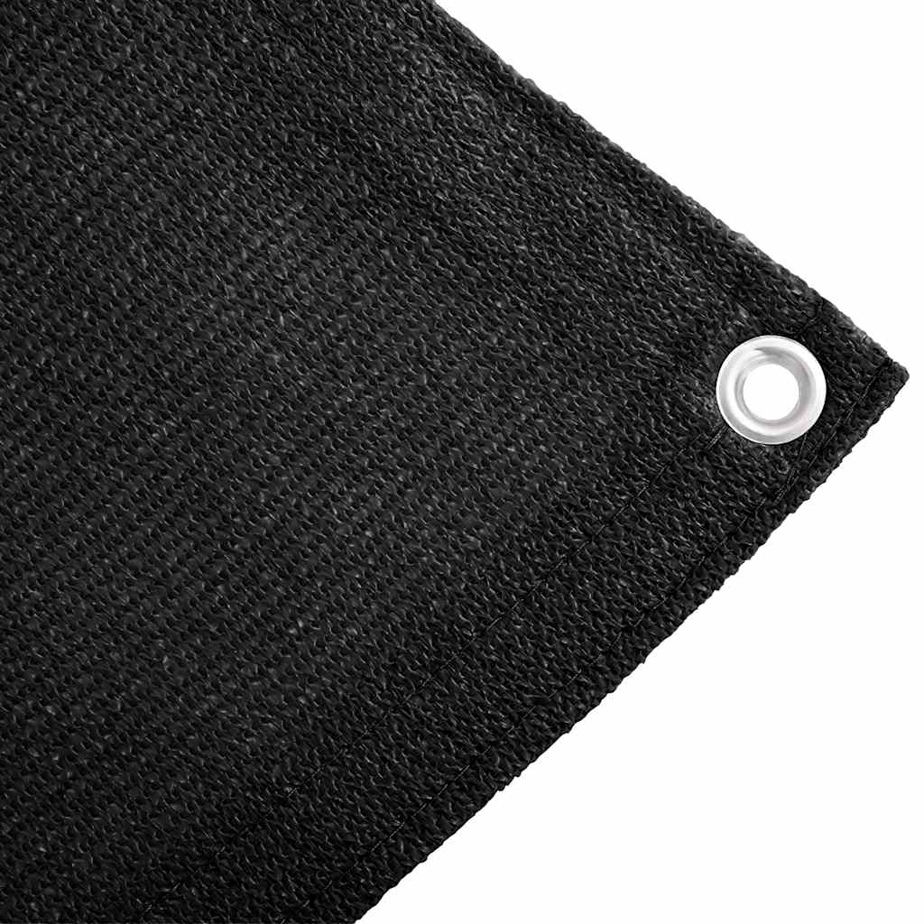 Tent Carpet 200x400 cm Black