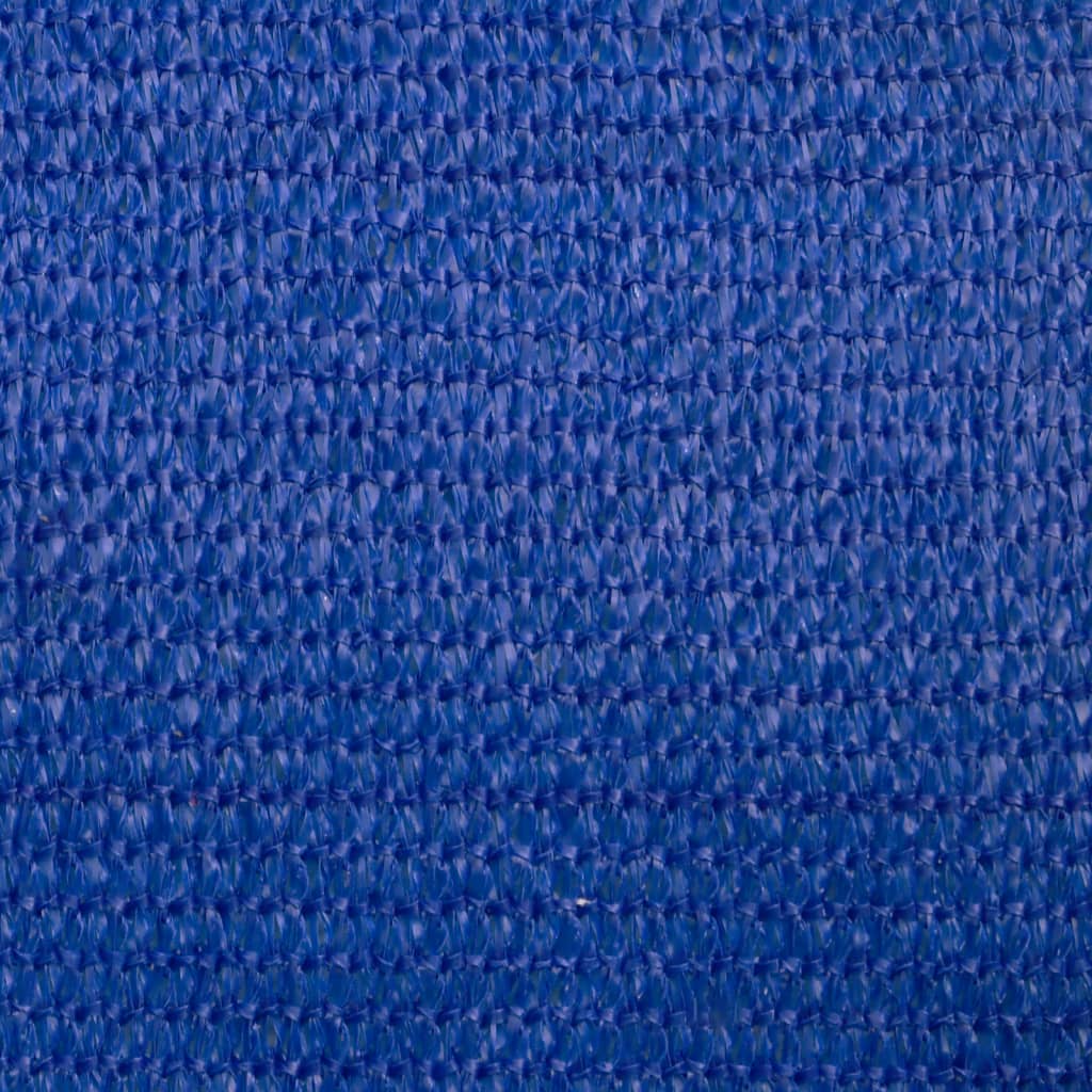Sunshade Sail 160 g/m² Square Blue 3x3 m HDPE