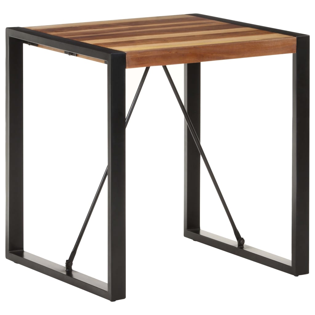 Dining Table 70x70x75 cm Solid Acacia Wood