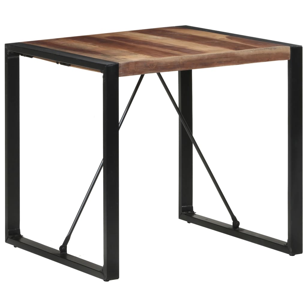 Dining Table 80x80x75 cm Solid Wood