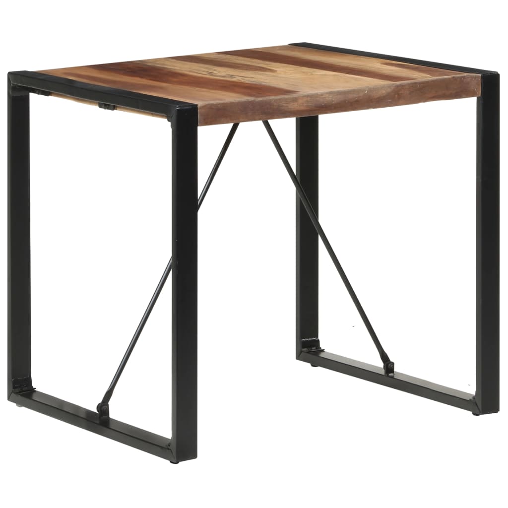 Dining Table 80x80x75 cm Solid Wood