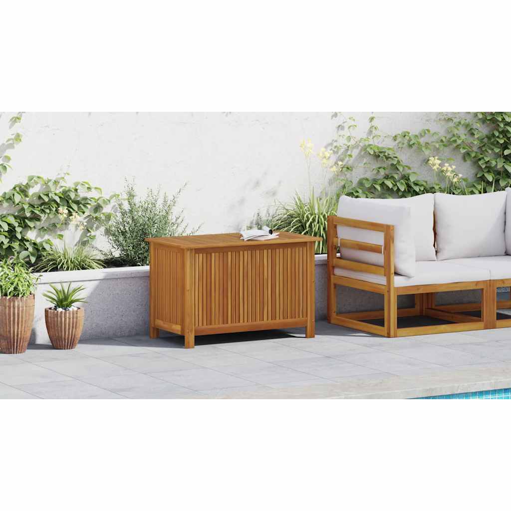 Storage Box | Natural Brown | Solid Acacia Wood | Medium | Storage Box