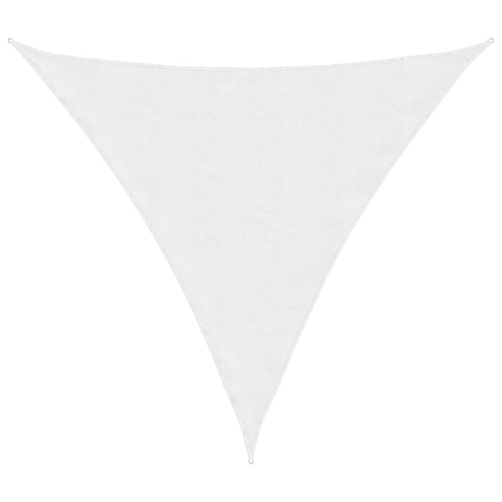 Sunshade Sail Oxford Fabric Triangular 6x6x6 m White