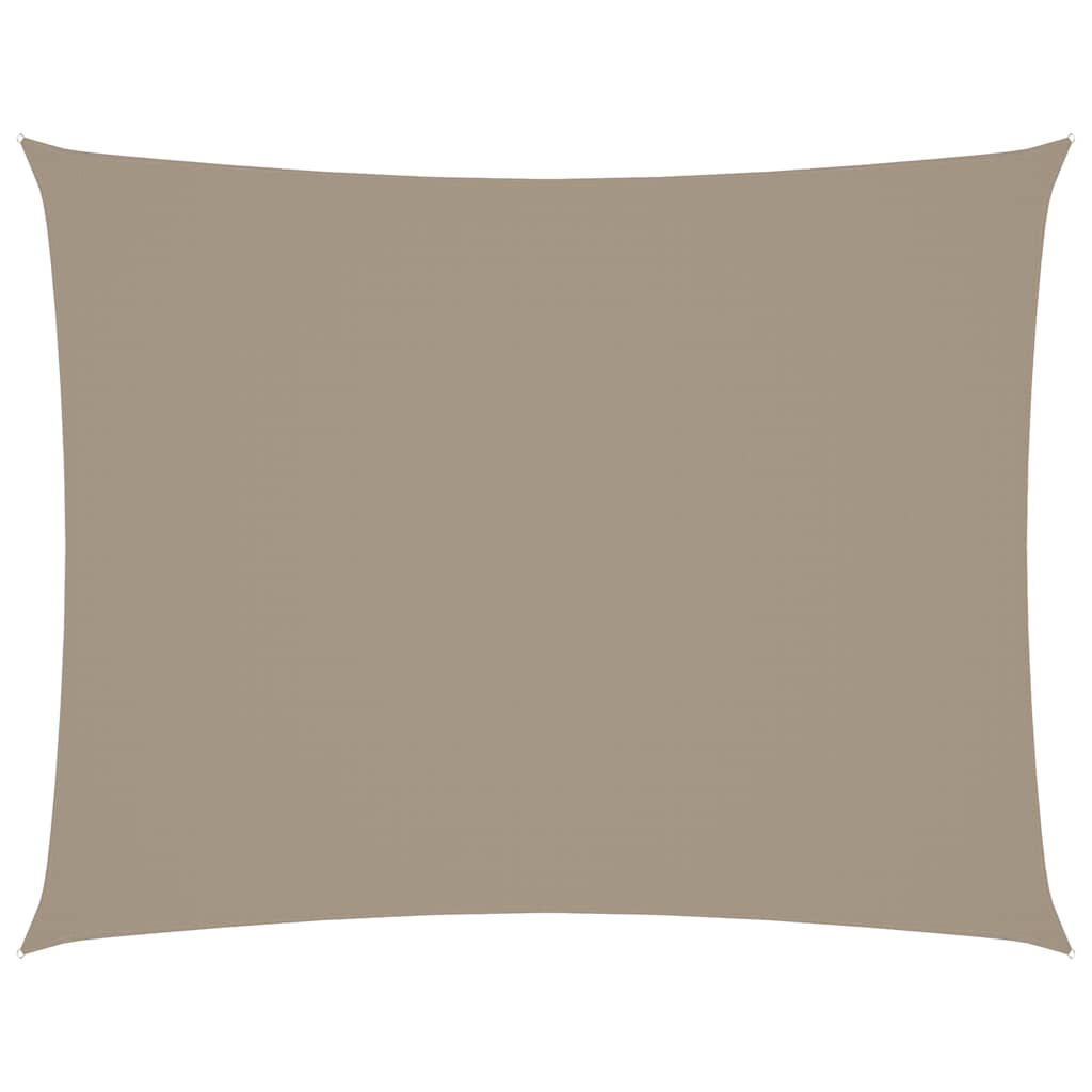 Sunshade Sail Oxford Fabric Rectangular 3x6 m Taupe