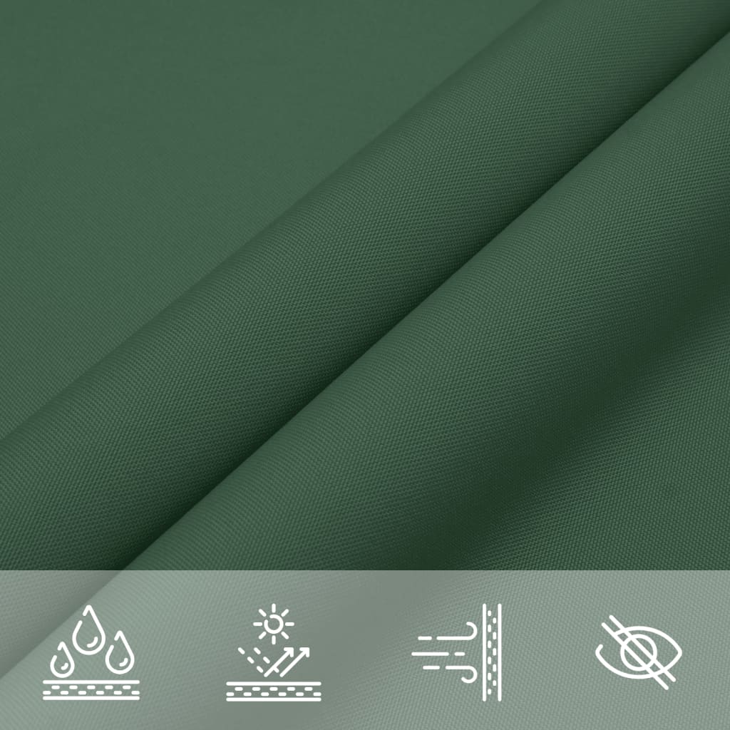 Sunshade Sail Oxford Fabric Rectangular 3x4.5 m Dark Green