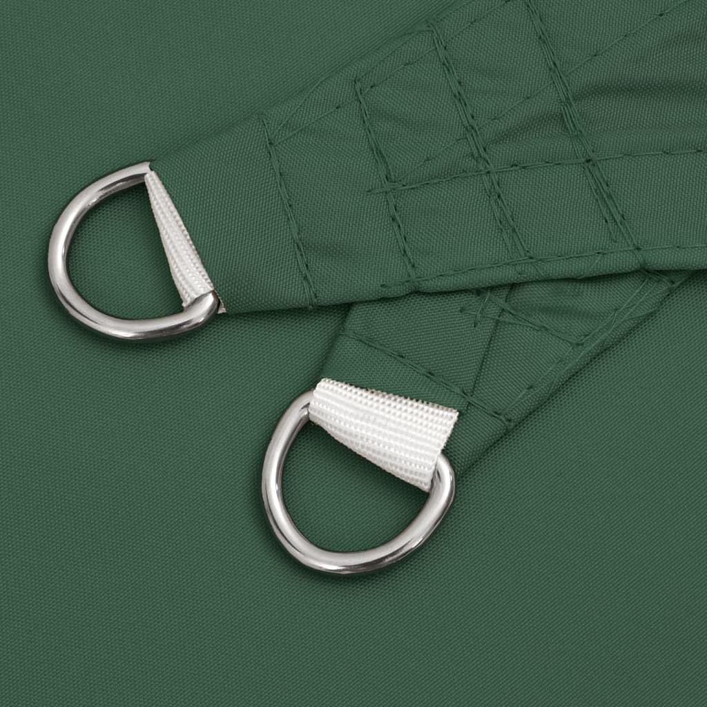 Sunshade Sail Oxford Fabric Rectangular 5x8 m Dark Green